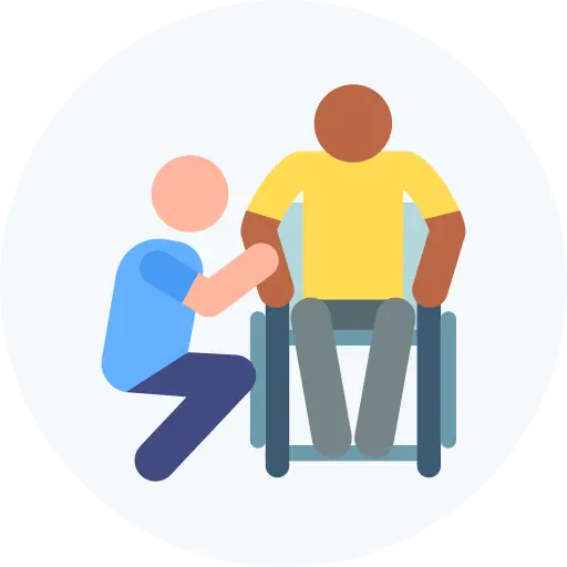 المرافق الطبي والممرضة المنزلية