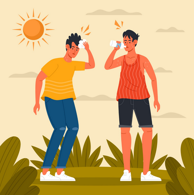 اعراض جفاف الجسم