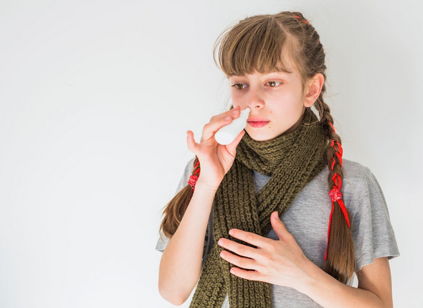 علاج انسداد انف الاطفال